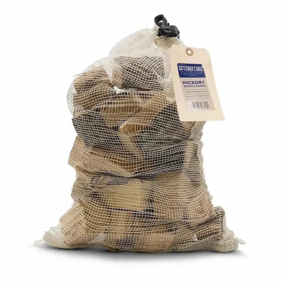 Hickory Wood Competition Smoking Chunks from Cattleman's Grill