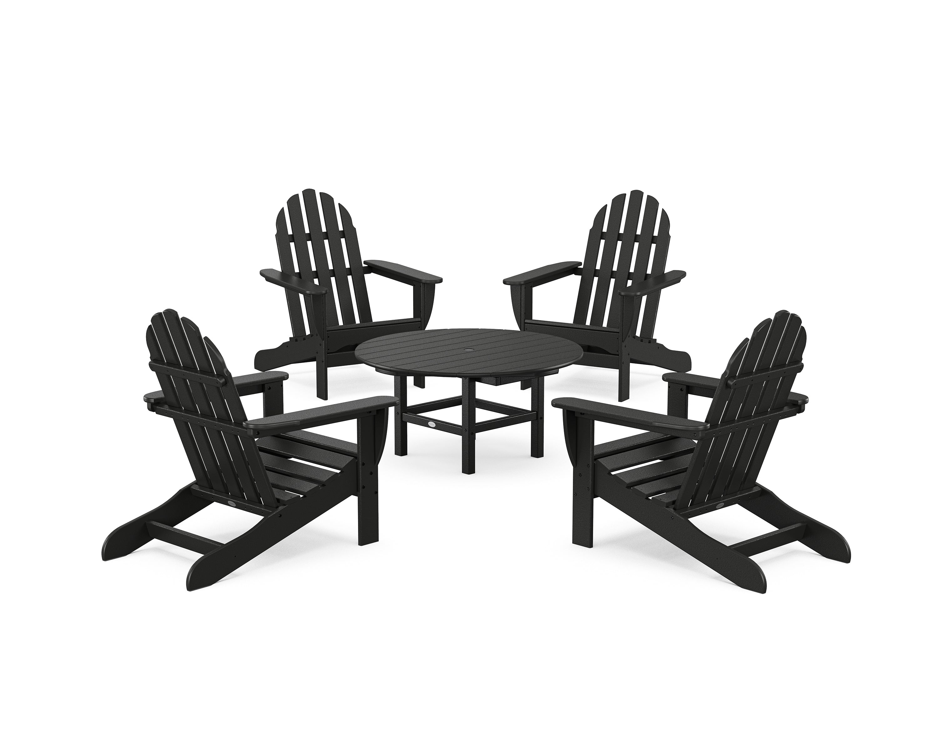 Polywoood: Classic Adirondack 5-Piece Conversation Set - Image 13