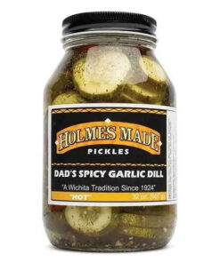 Holmes Made Dad's Spicy Garlic Dill Pickles