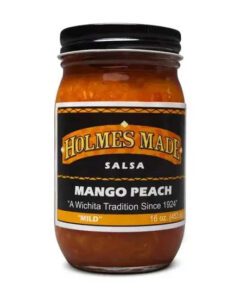 Holmes Made Mango Peach Salsa