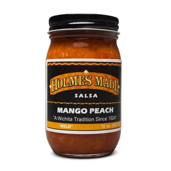 Holmes Made Mango Peach Salsa