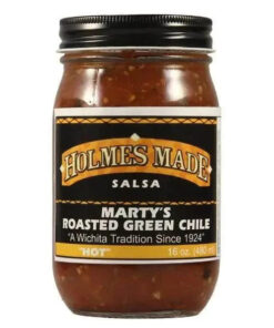 Holmes Made Roasted Green Chile Salsa Hot