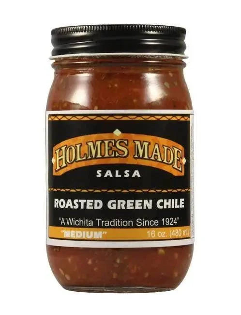Holmes Made Roasted Green Chile Salsa