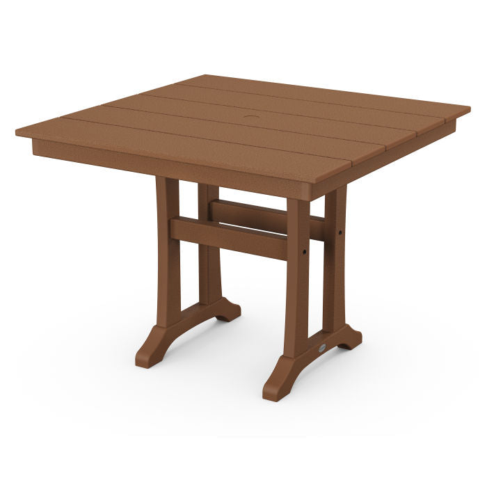 Polywood: Farmhouse Trestle 37 Dining Table - Image 18