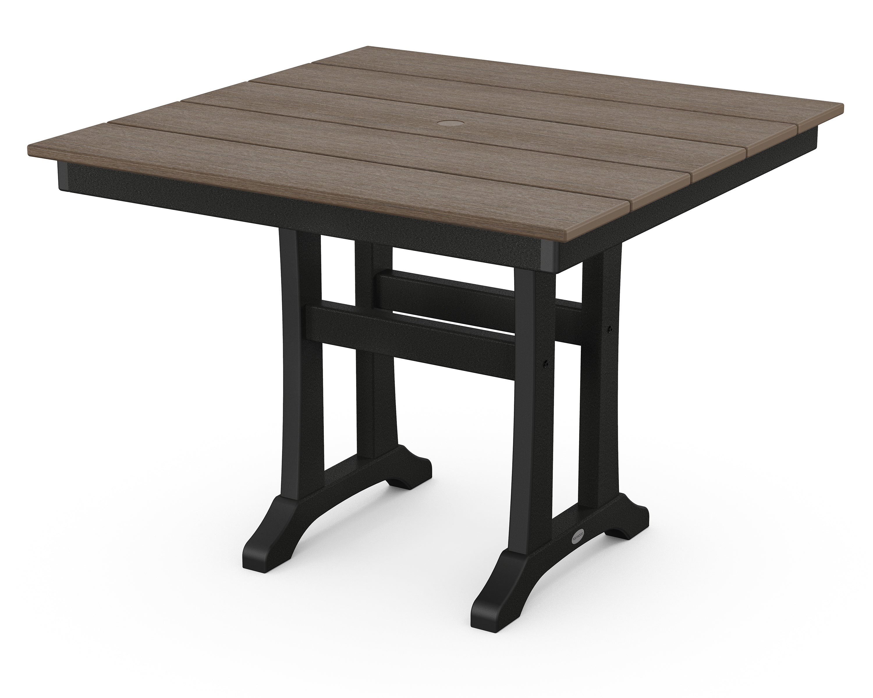 Polywood: Farmhouse Trestle 37 Dining Table - Image 11