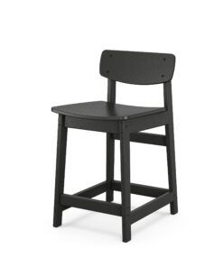 Polywood: Modern Studio Urban Lowback Counter Chair