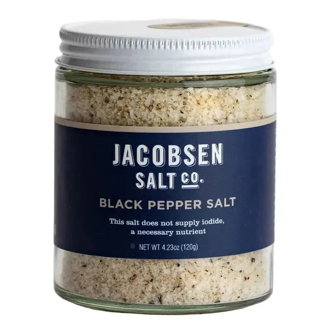 Jacobsen Black Pepper Salt