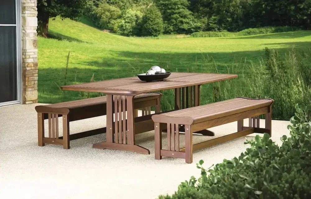 Jensen Outdoor Lincoln Backless Bench - Image 2