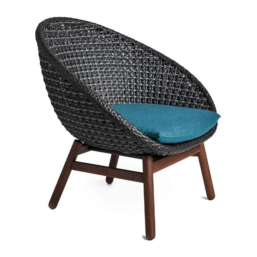 Jensen Outdoor Nest Chair with Premier Lagoon Seat Pad