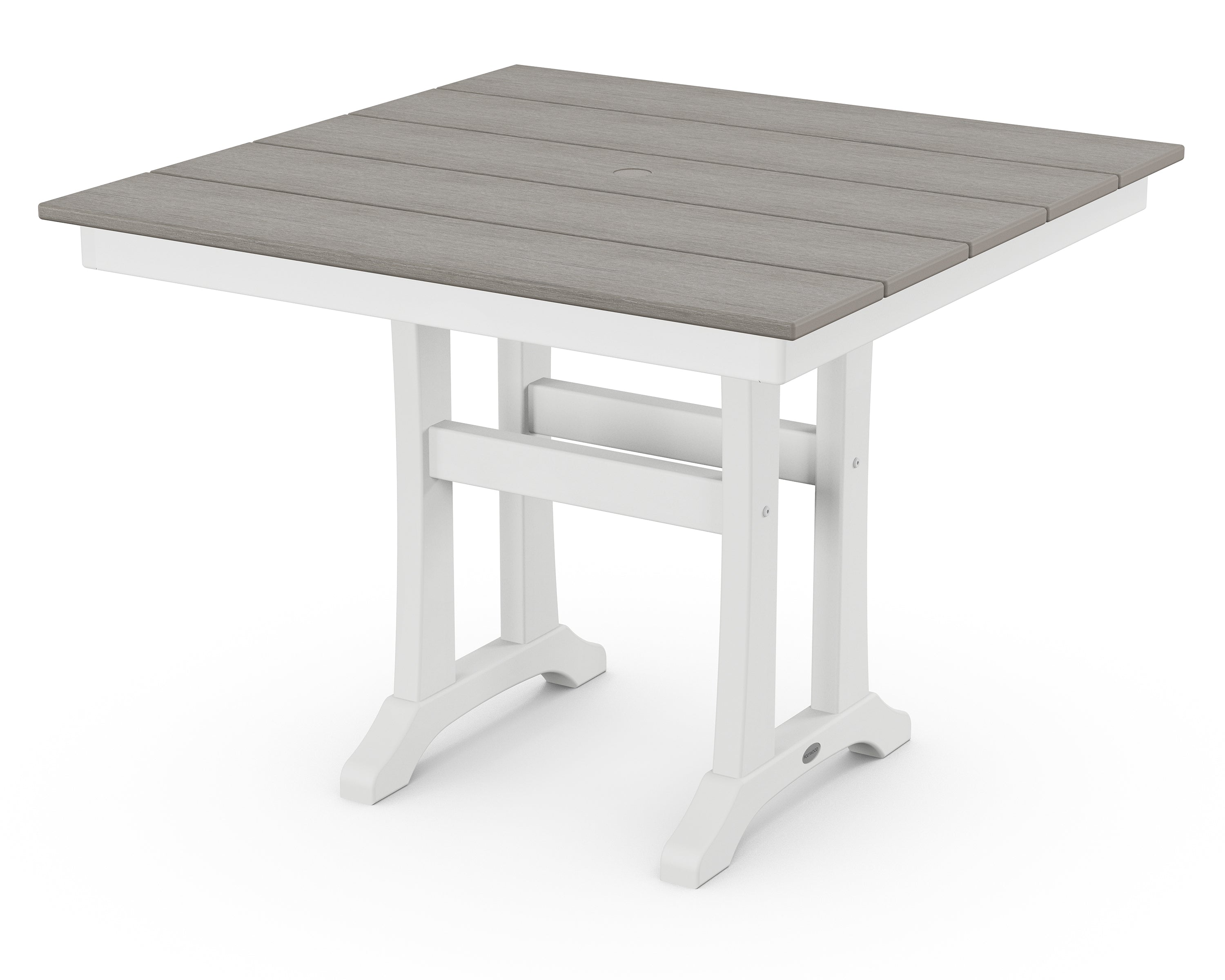 Polywood: Farmhouse Trestle 37 Dining Table - Image 12