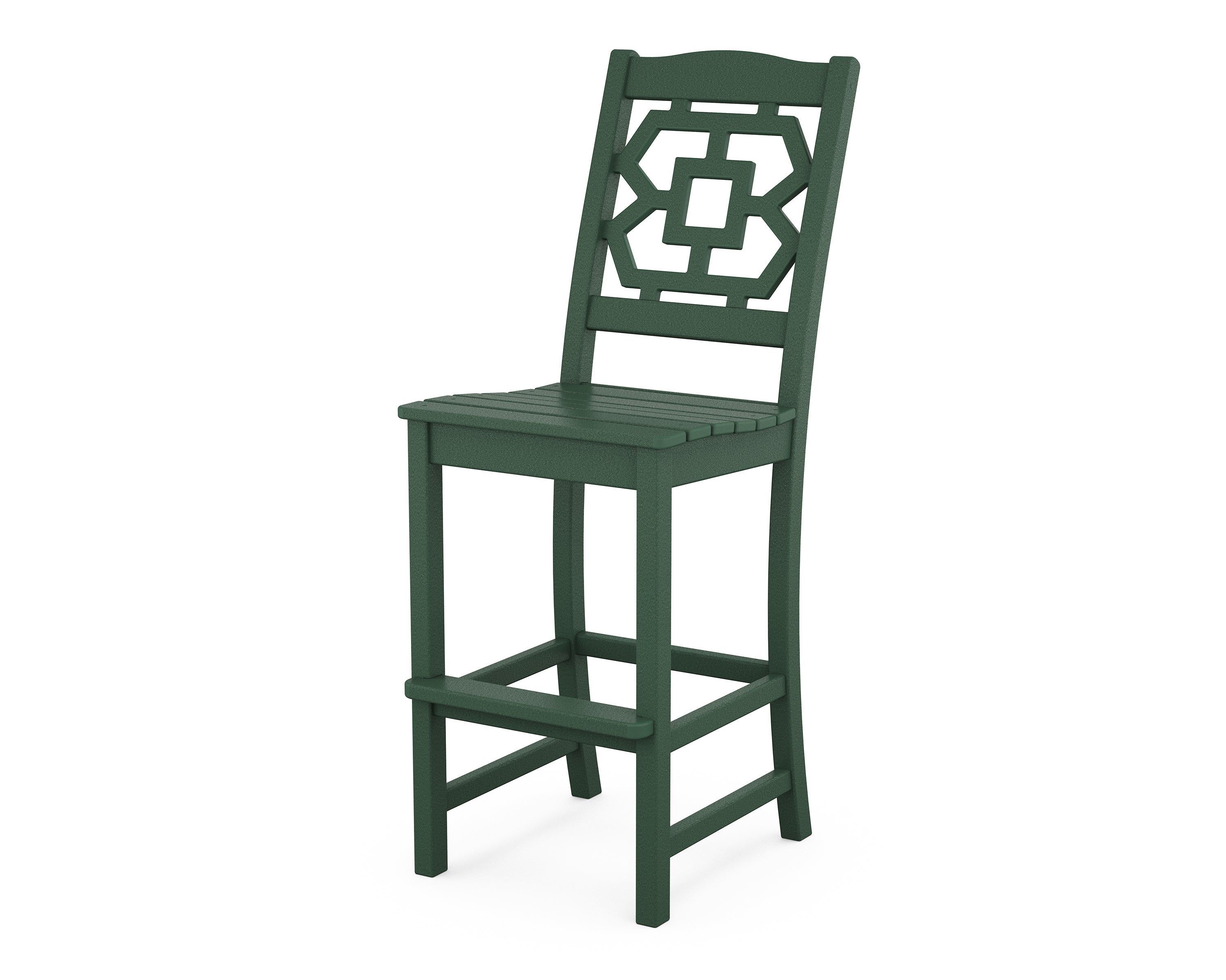 Polywood: Chinoiserie Bar Side Chair - Image 5