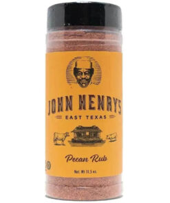 John Henry's Pecan Rub BBQ Seasoning. 11.5 oz