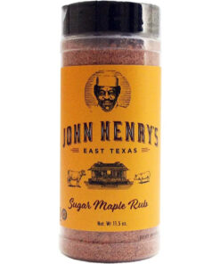 John Henry's Sugar Maple Rub BBQ Seasoning. 11.5 oz