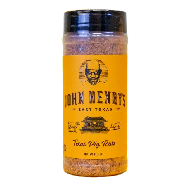 John Henry's Texas Pig BBQ Rub. 11.5 oz