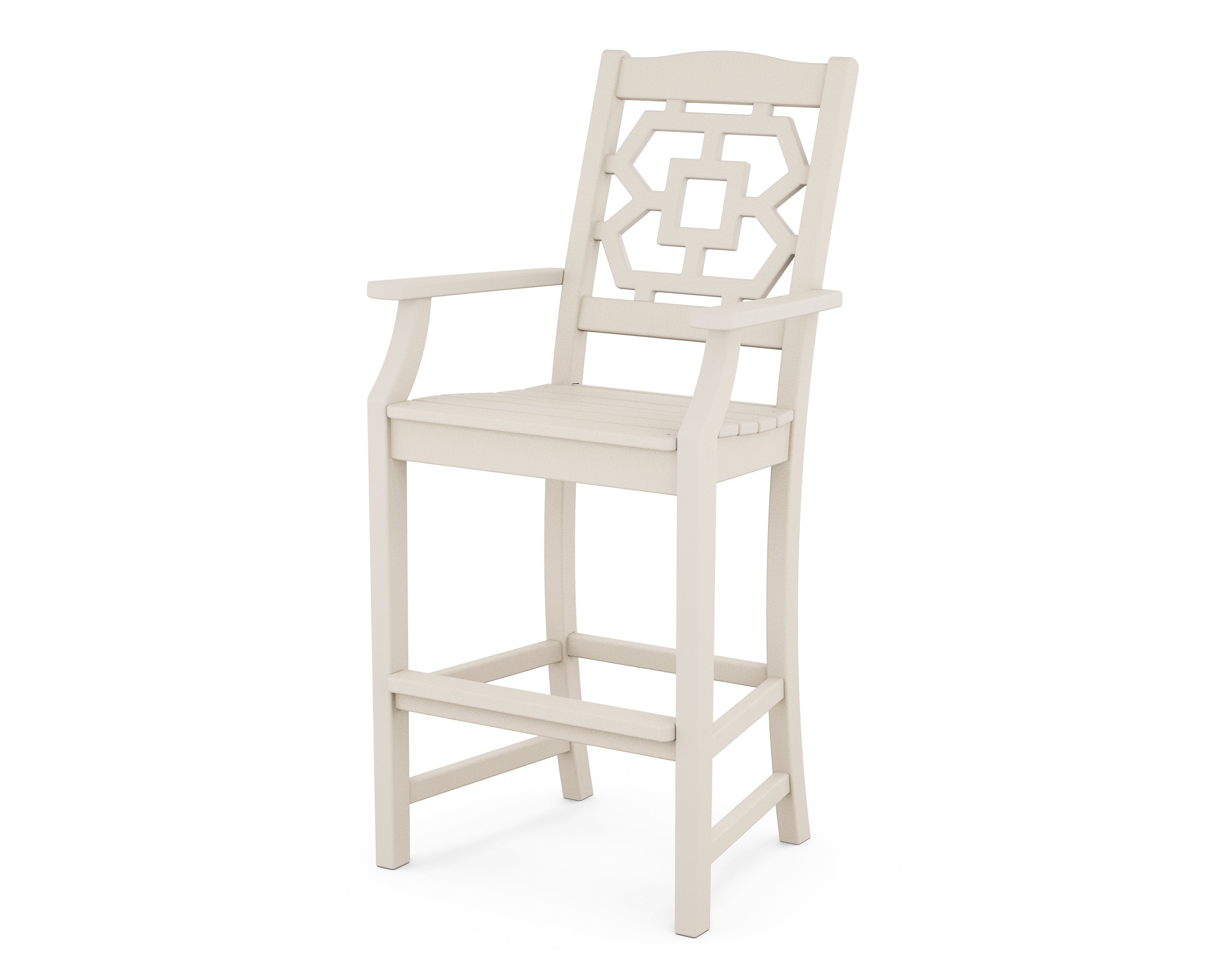 Polywood: Chinoiserie Bar Arm Chair - Image 13