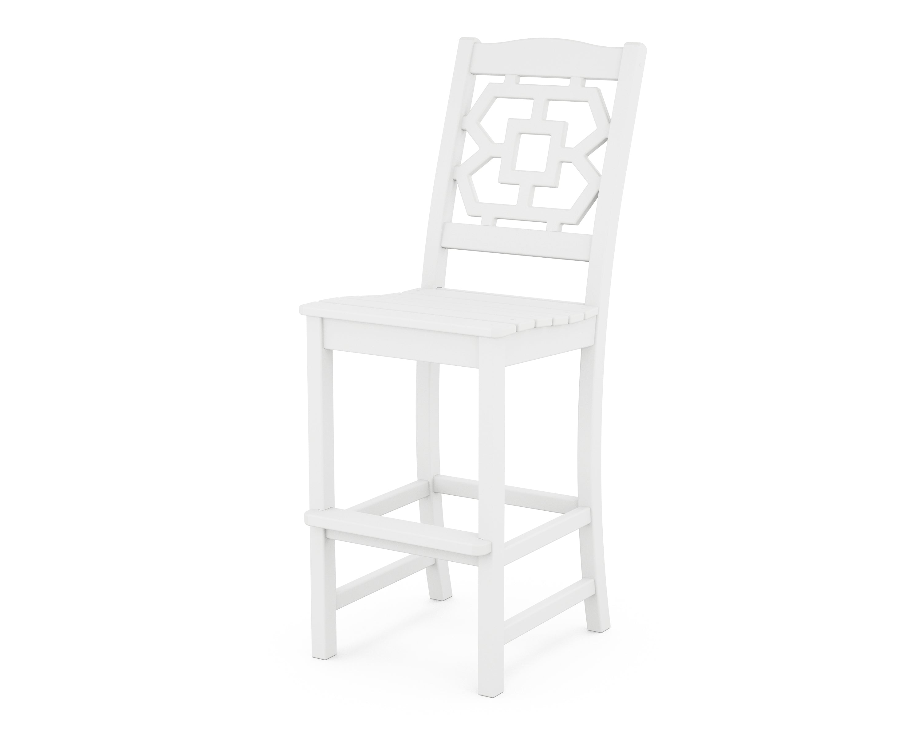 Polywood: Chinoiserie Bar Side Chair - Image 2