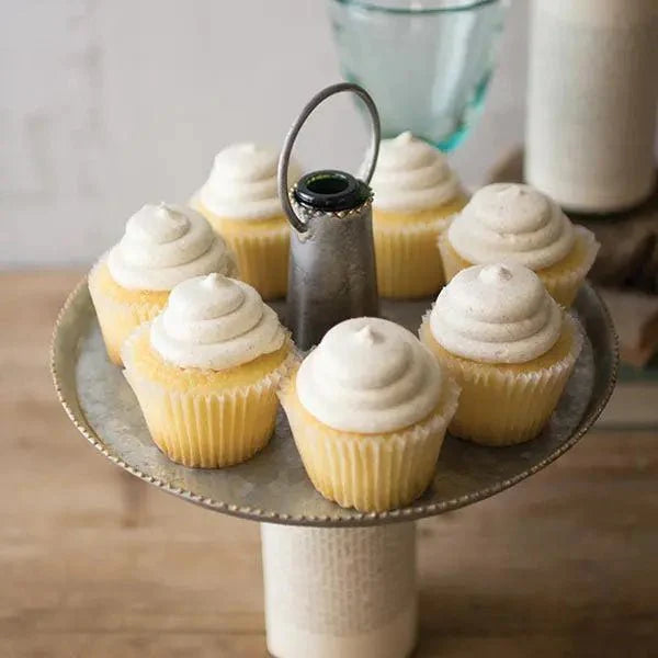 Kalalou Zinc Serving Bottle Topper - Image 3