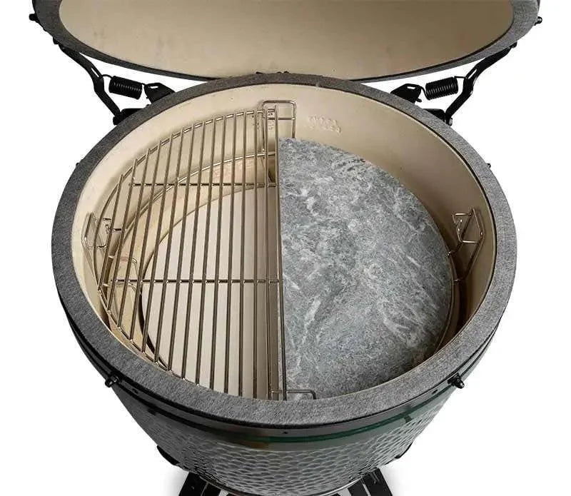 Kamado Joe Big Joe Half Moon Soapstone Cooking Surface - Image 3