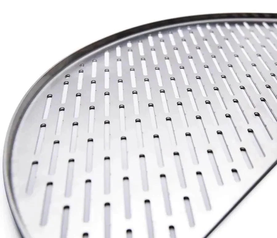 Kamado Joe Classic Joe Stainless Steel Half Moon Cooking Surface - Image 3