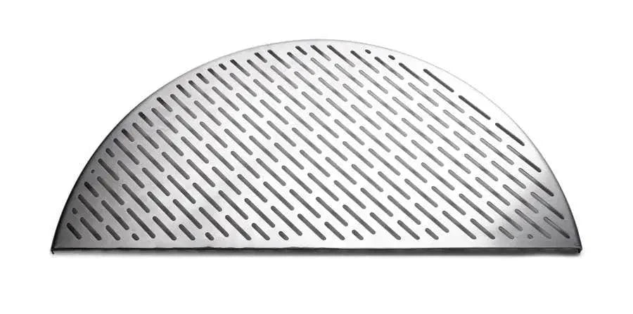 Kamado Joe Classic Joe Stainless Steel Half Moon Cooking Surface