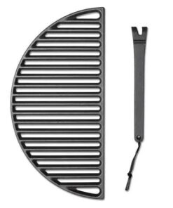 Kamado Joe Half Moon Cast Iron Cooking Grate for Classic Joe 18 Grill