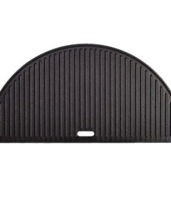 Kamado Joe Half Moon Cast Iron Reversible Griddle for Big Joe 24 Grill