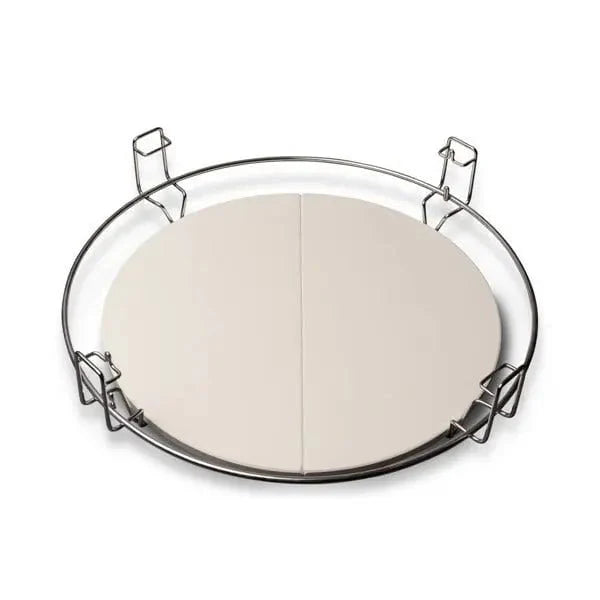 Kamado Joe Half Moon Ceramic Deflector Plates for Big Joe 24 Grill - Image 4