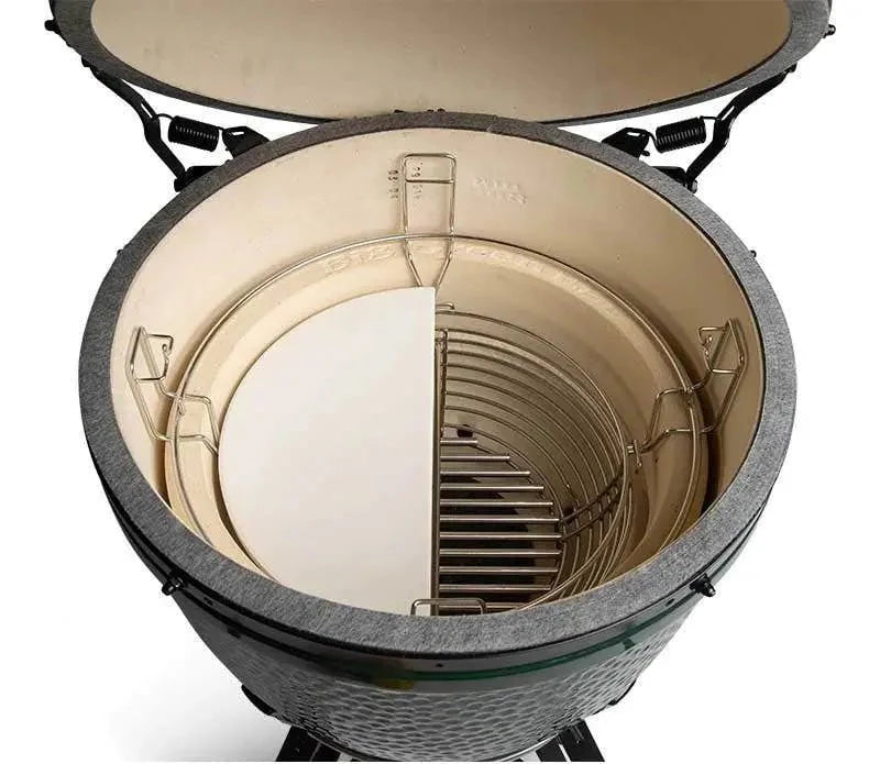 Kamado Joe Half Moon Ceramic Deflector Plates for Big Joe 24 Grill - Image 7