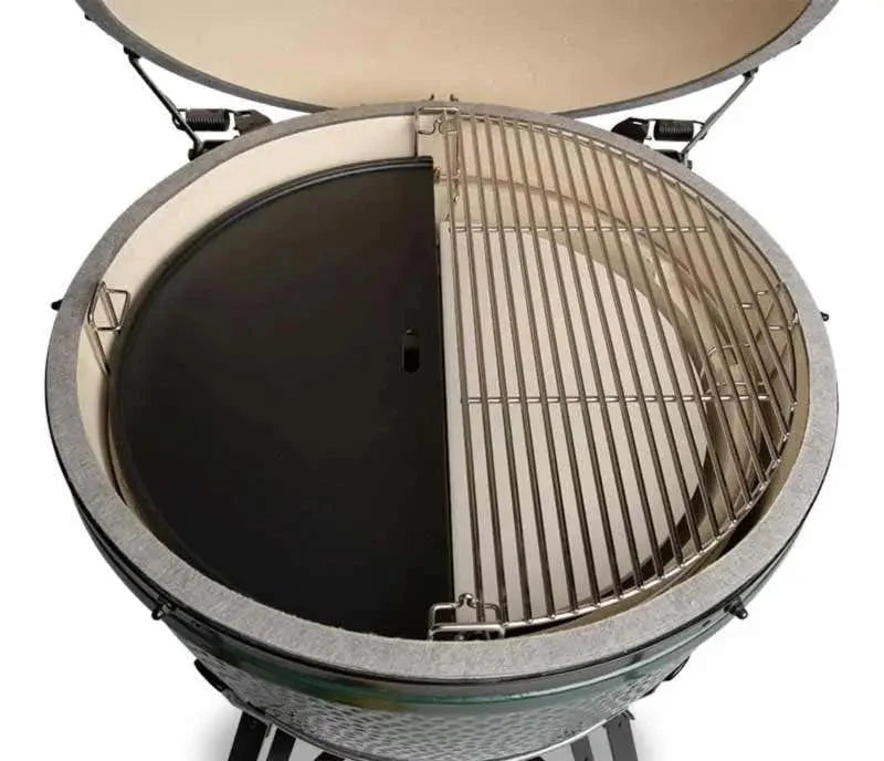 Kamado Joe Half Moon Stainless Steel Cooking Grate for 24 Grill - Image 5