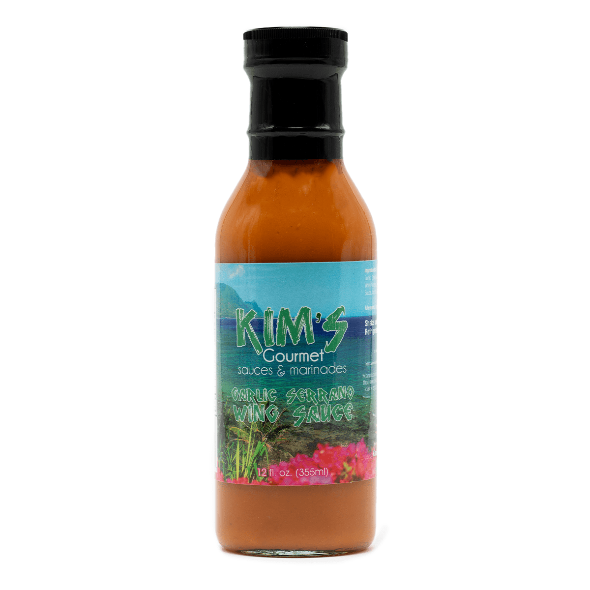 Kim's Garlic Serrano Wing Sauce