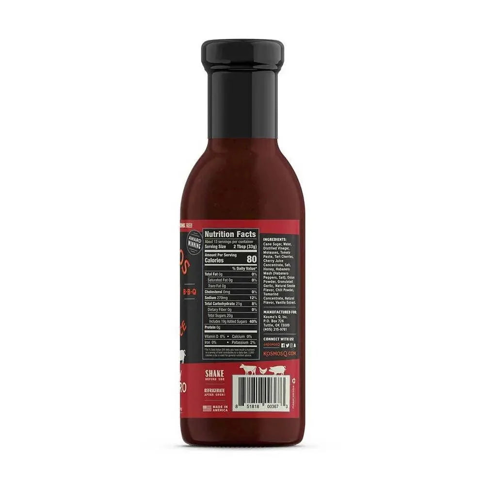 Kosmos Q Cherry Habanero BBQ Sauce - Image 2