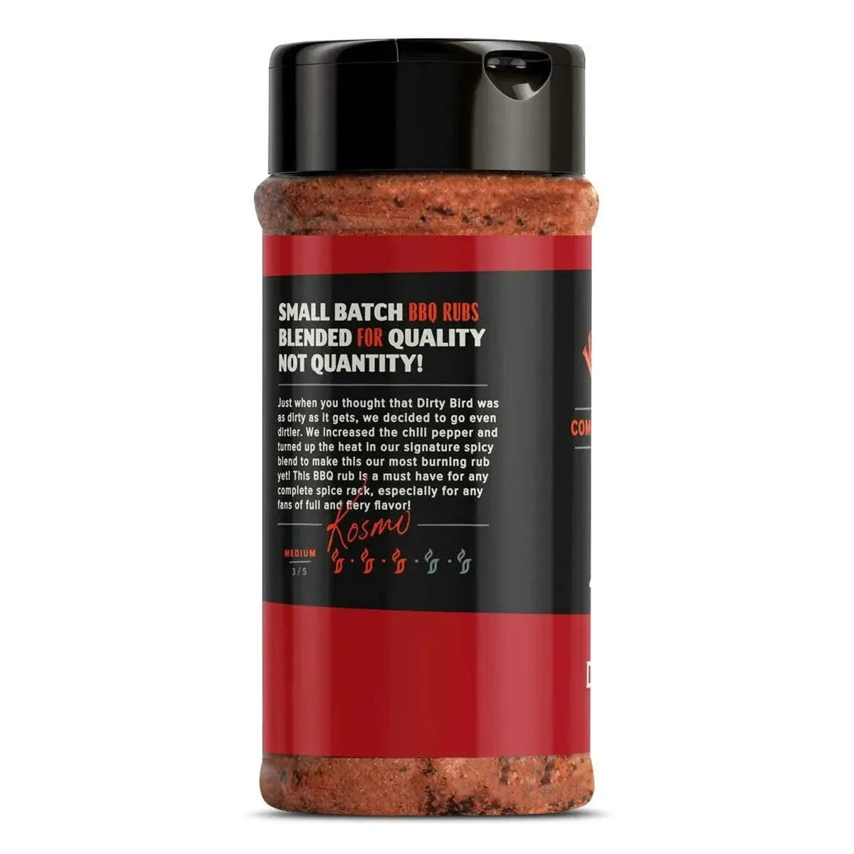 Kosmos Q Hot Dirty Bird Rub 11oz - Image 3