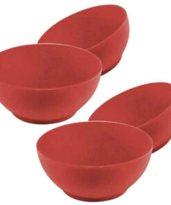 Lamson HotSpot Silicone Pinch Cups in Red. Set of 4