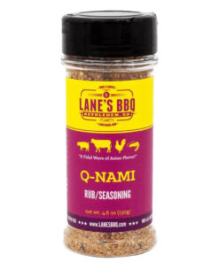 Lane's BBQ Qnami Rub and Seasoning. 4.6oz
