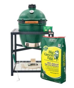 Large Big Green Egg in Modular Nest Package