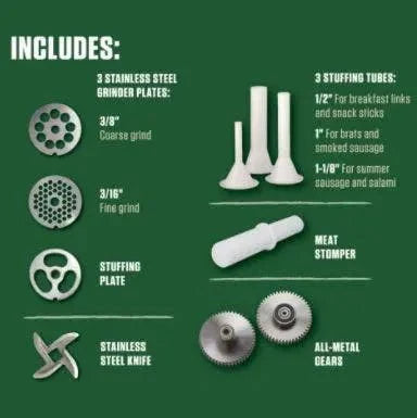 LEM Products #8 Big Bite Meat Grinder. .5 HP - Image 4