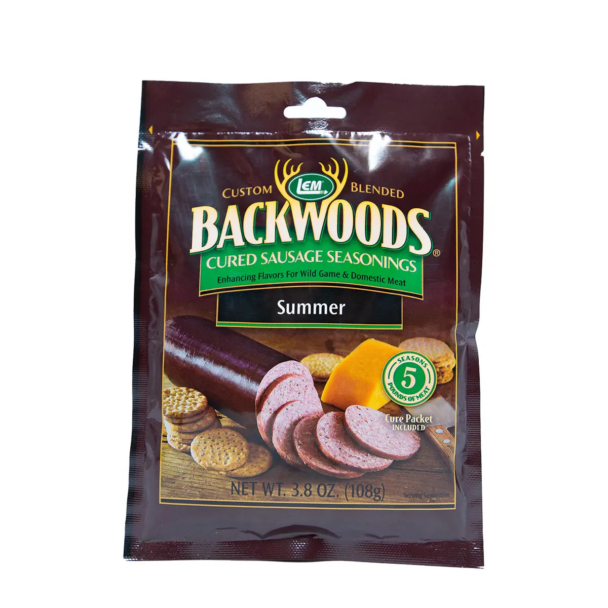 LEM Products Backwoods Cured Summer Sausage Seasoning