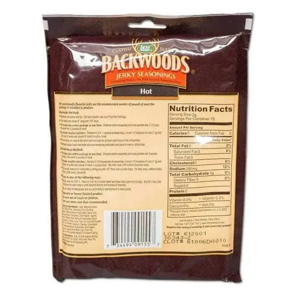 LEM Products Backwoods Hot Jerky Seasoning - Image 2
