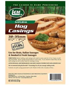 LEM Products Natural Hog Casing 8oz Bag