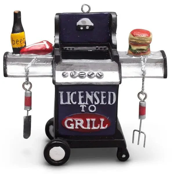 Licensed to Grill Christmas Ornament