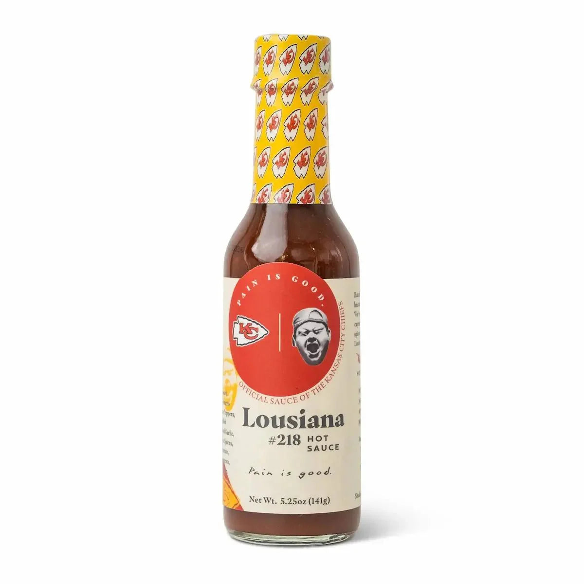 Limited Edition KC Chiefs Batch 218 Louisiana Style Hot Sauce