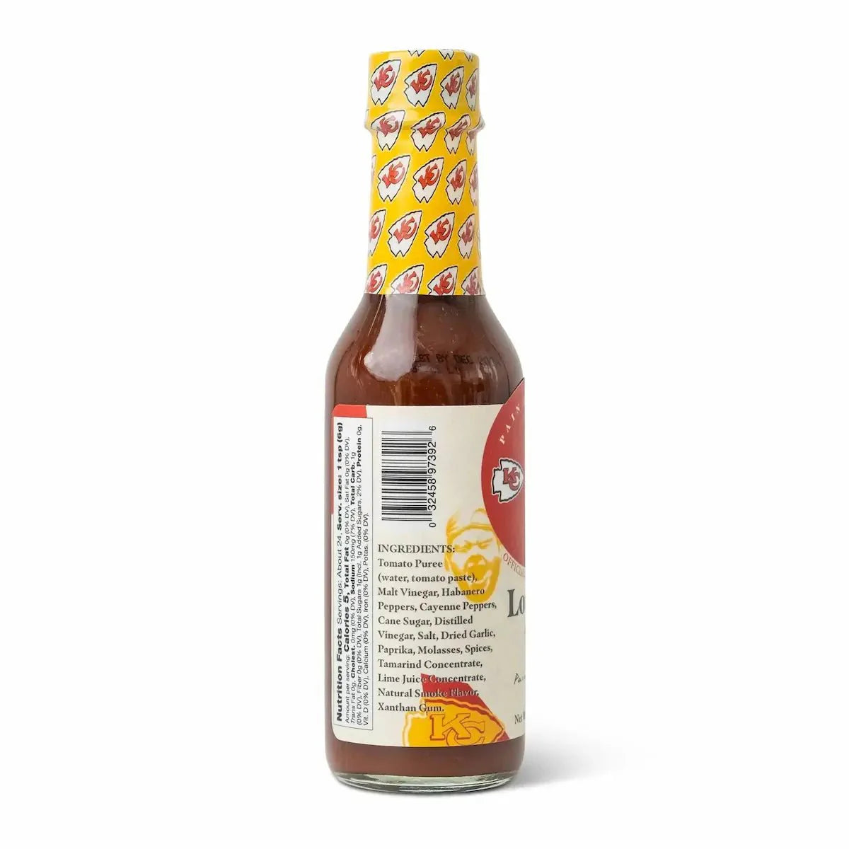 Limited Edition KC Chiefs Batch 218 Louisiana Style Hot Sauce - Image 3