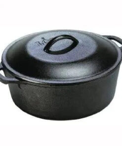 Lodge 5-Quart Cast Iron Dutch Oven. L8DOL3