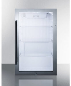 Summit Appliance: 19 Outdoor Refrigerator w/ Shallow Depth & Glass Door