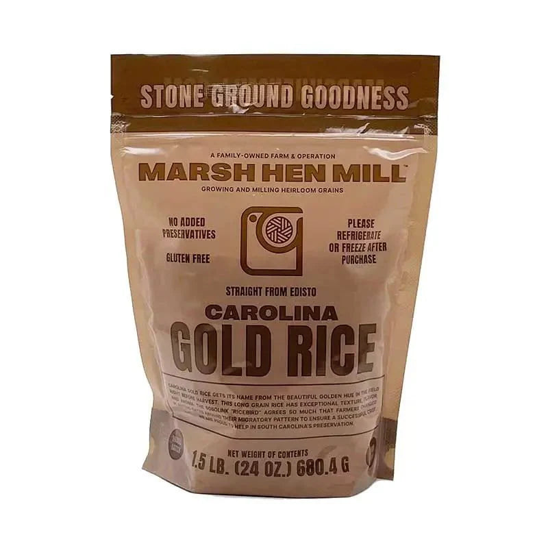 Marsh Hen Mill Carolina Gold Rice. 1.5lb