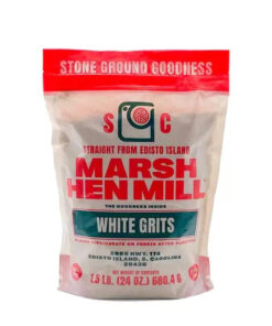 Marsh Hen Mill Stone Ground White Grits. 1.5lb