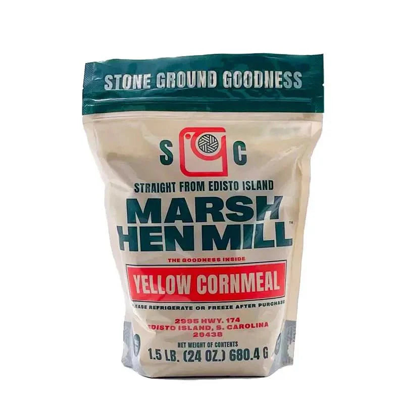 Marsh Hen Mill Stone Ground Yellow Cornmeal. 1.5lb