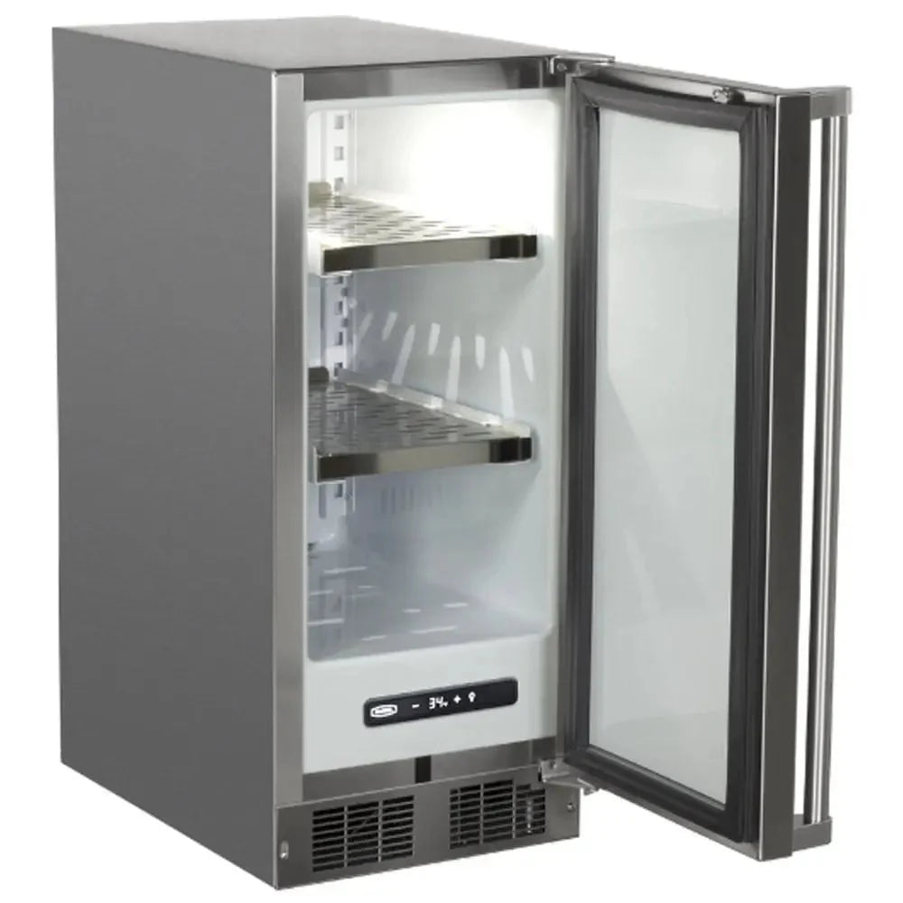 Marvel 15 Outdoor Built-in All Refrigerator. Solid Stainless Steel Door with Lock. Reversible Hinge - Image 2