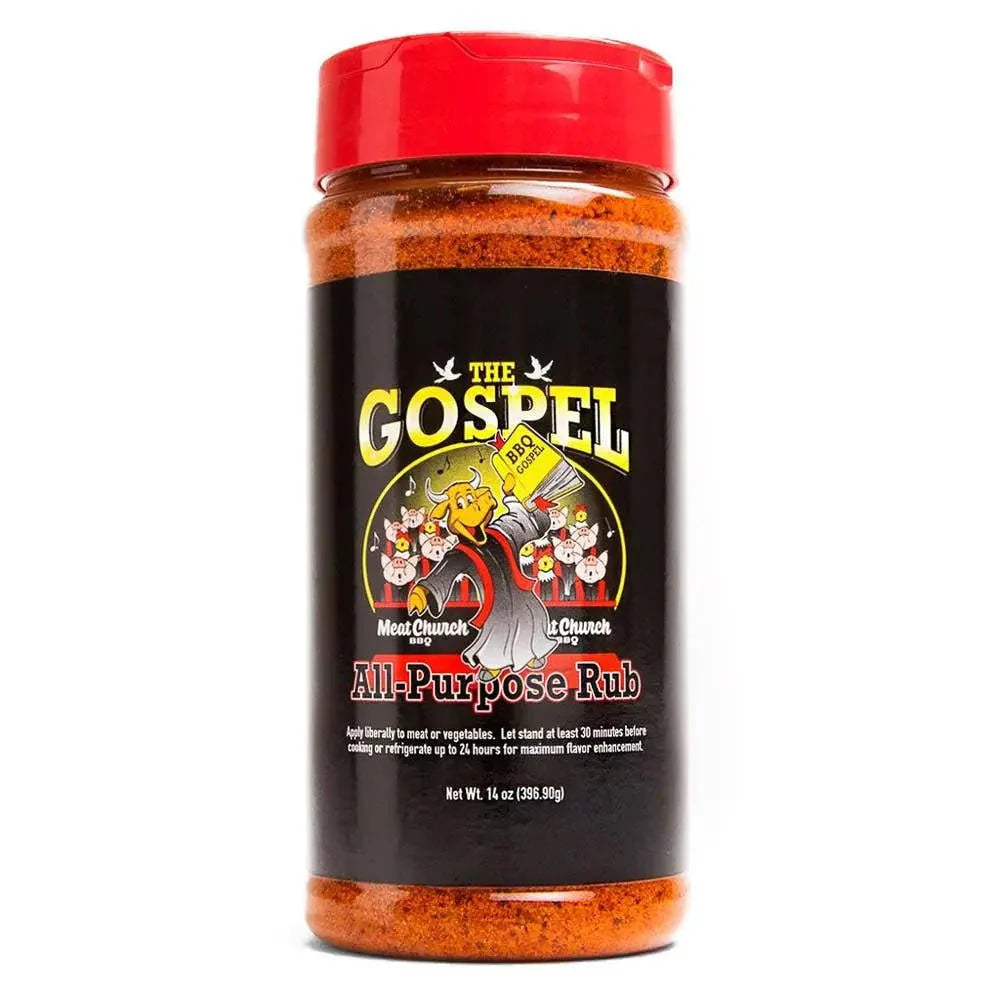 Meat Church BBQ The Gospel All Purpose BBQ Rub. 14oz