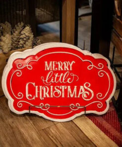Merry Little Christmas Wall Decor